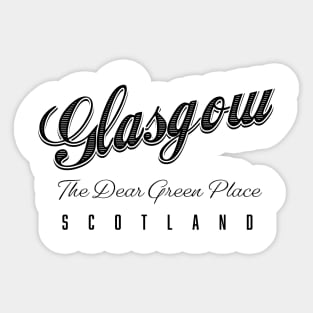 Glasgow Scotland Sticker